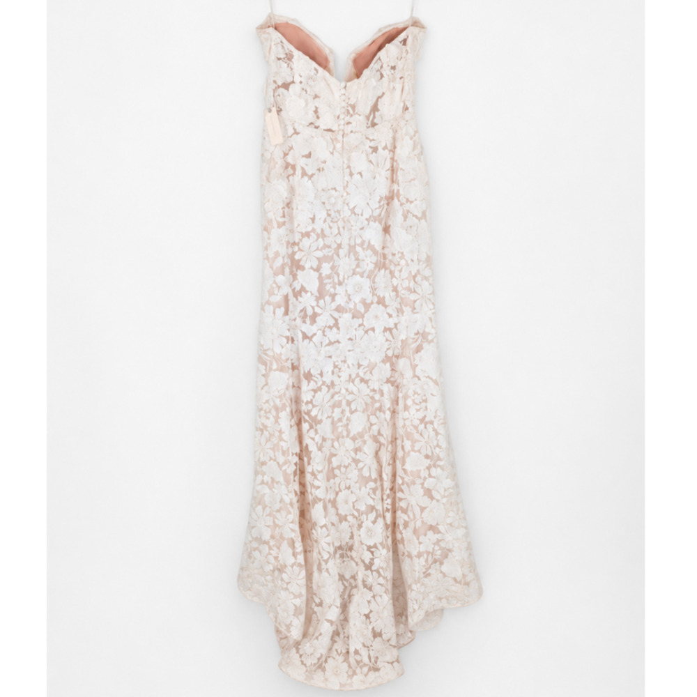 Jenny Yoo Josephine Anthropologie Lace Wedding Dress Size 6 Ivory Bridal Gown - Picture 4 of 4
